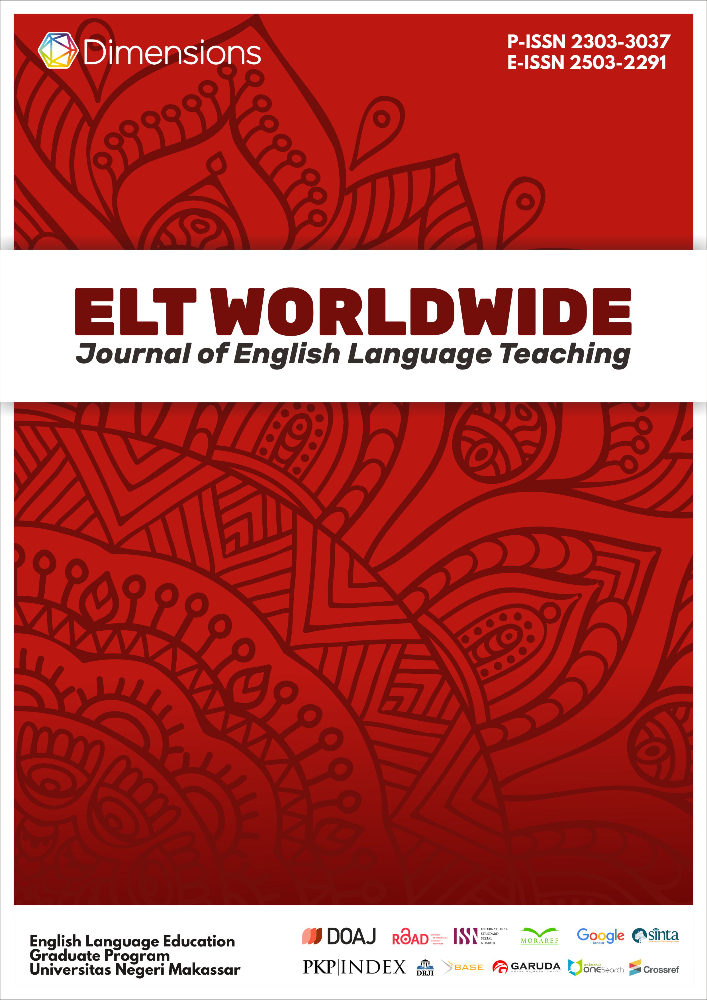 ELT WORLDWIDE: Journal of English Language Teaching